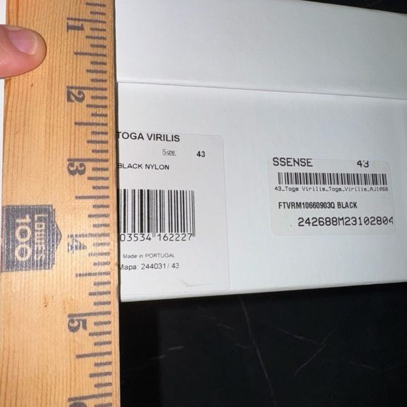 Toga Virilis Empty Box w/ Linen Bag, Tag & Tissue Paper - Original Packaging - Picture 14 of 14